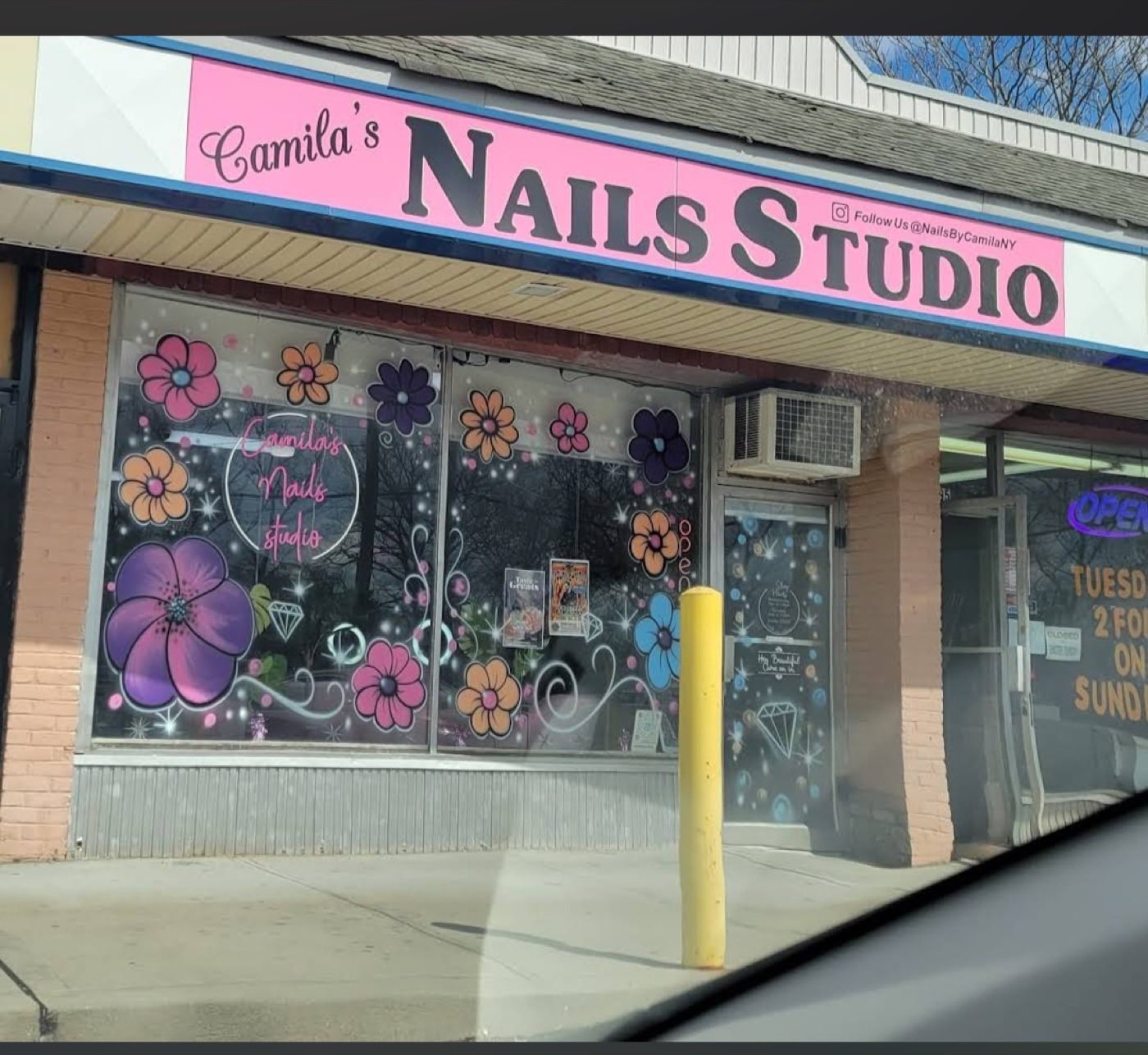 Camila's Nails studio in East Islip, New York